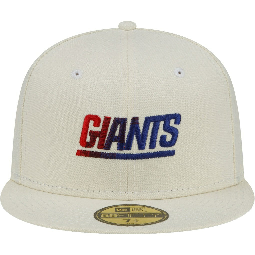 Chrome Color Dim 59FIFTY Fitted Hat - New York Giants