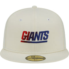 Chrome Color Dim 59FIFTY Fitted Hat - New York Giants