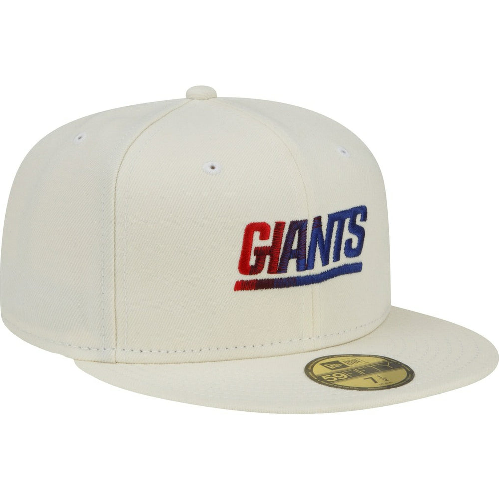Chrome Color Dim 59FIFTY Fitted Hat - New York Giants