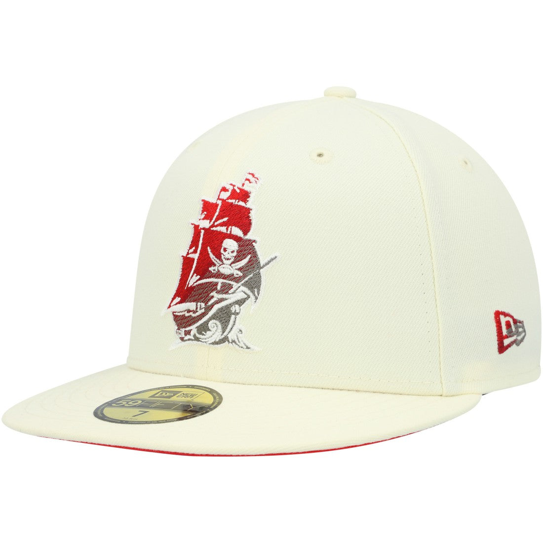 Chrome Color Dim 59FIFTY Fitted Hat - Tampa Bay Buccaneers