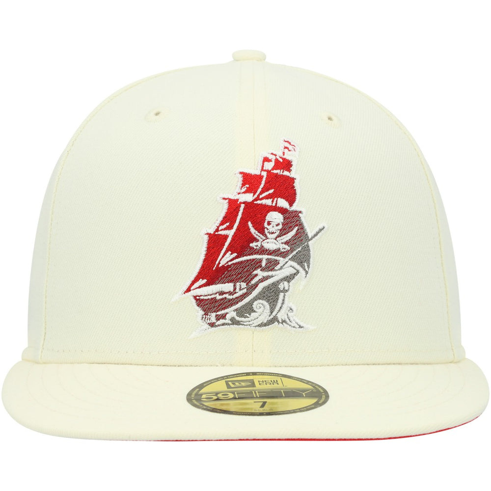 Chrome Color Dim 59FIFTY Fitted Hat - Tampa Bay Buccaneers