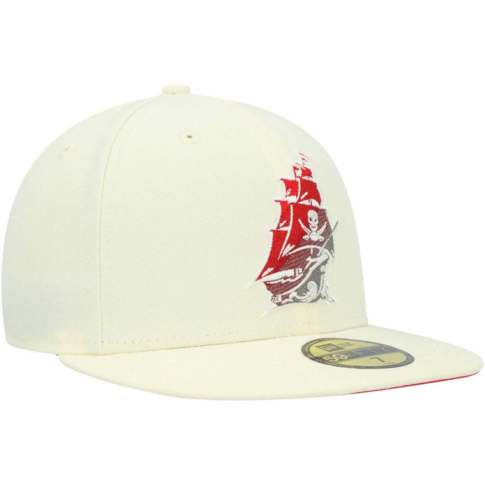 Chrome Color Dim 59FIFTY Fitted Hat - Tampa Bay Buccaneers