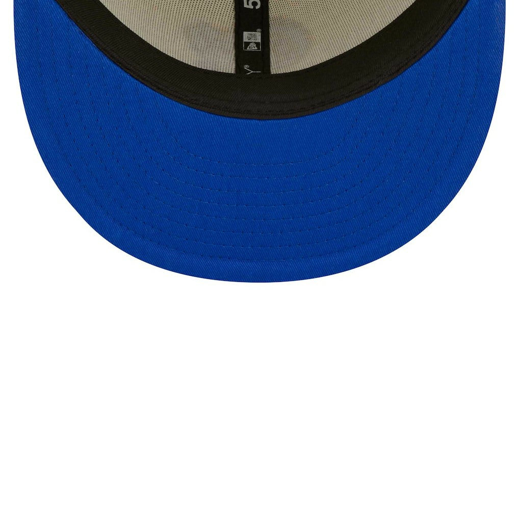 Chrome Color Dim 59FIFTY Fitted Hat - Los Angeles Rams