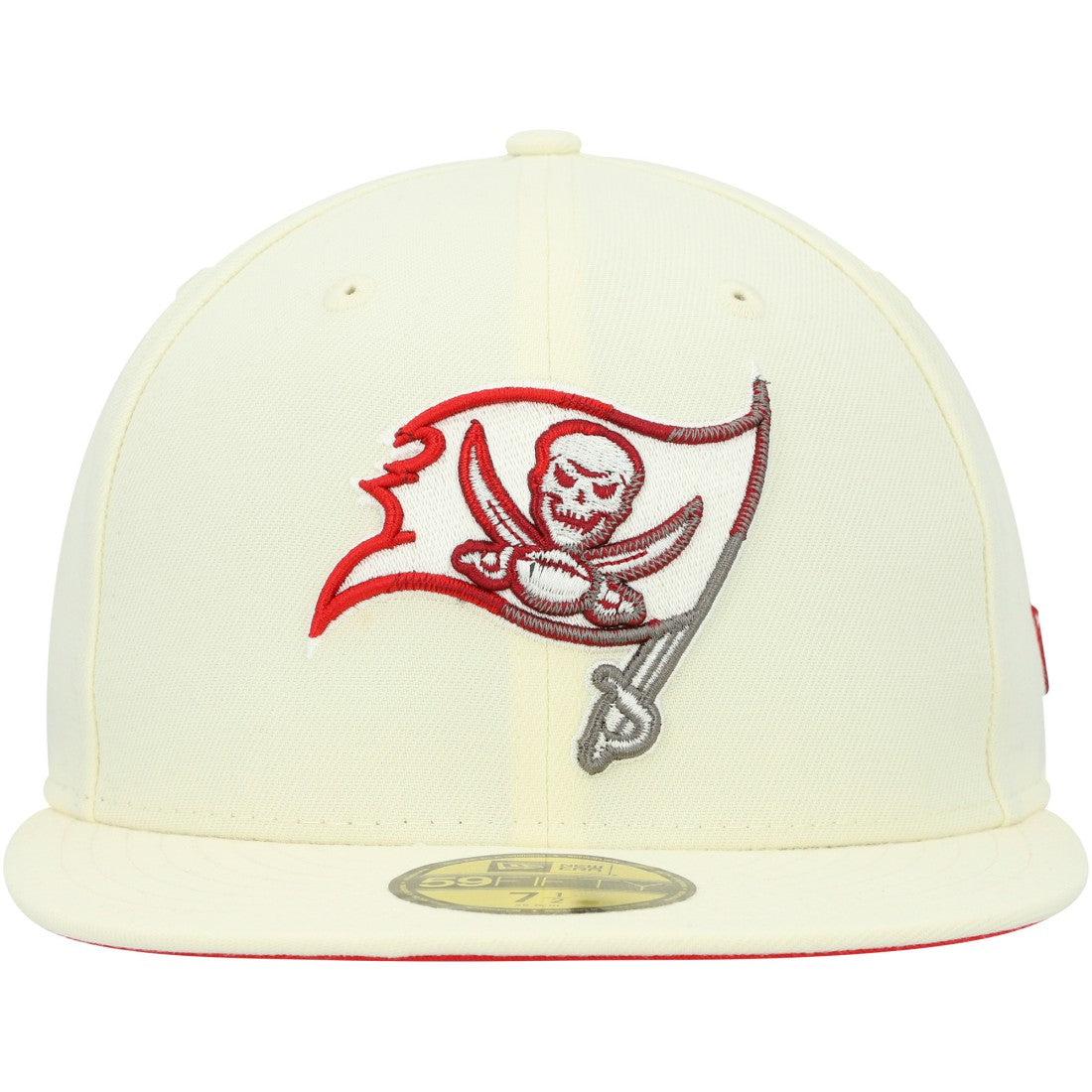 Chrome Color Dim 59FIFTY Fitted Hat - Tampa Bay Buccaneers
