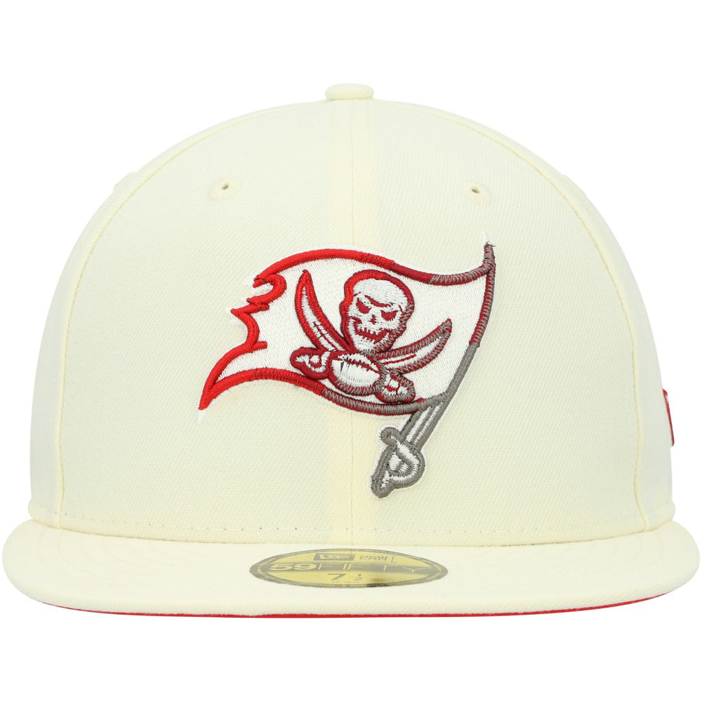 Chrome Color Dim 59FIFTY Fitted Hat - Tampa Bay Buccaneers