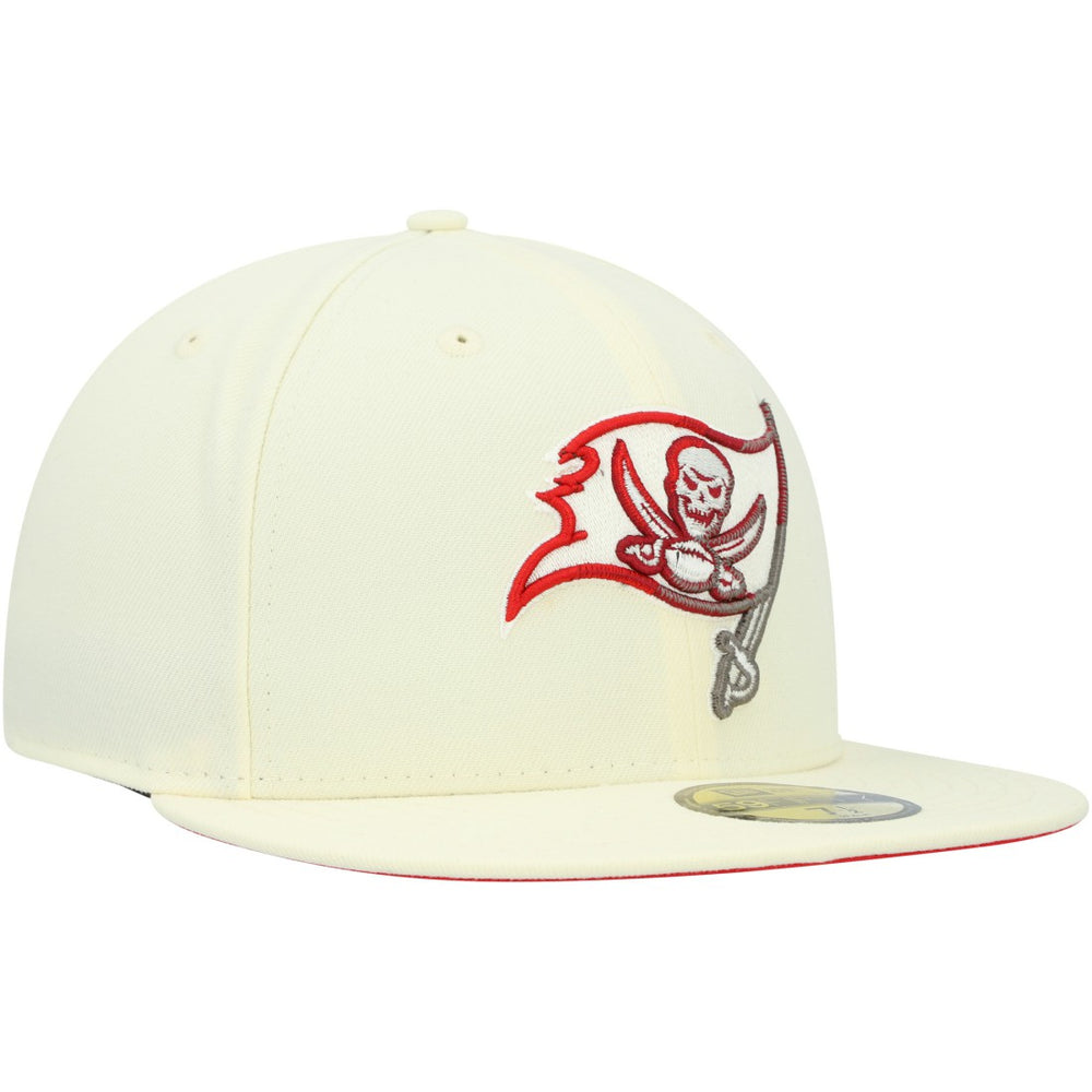 Chrome Color Dim 59FIFTY Fitted Hat - Tampa Bay Buccaneers