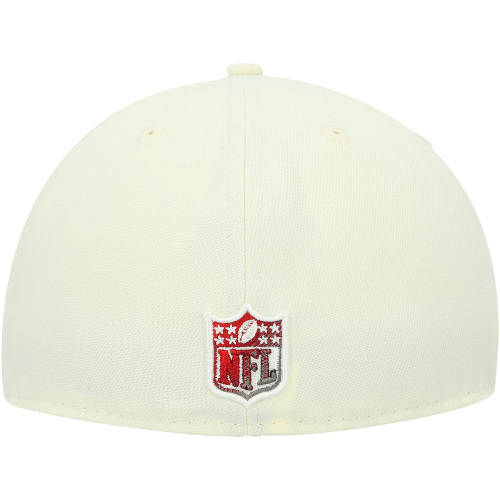 Chrome Color Dim 59FIFTY Fitted Hat - Tampa Bay Buccaneers
