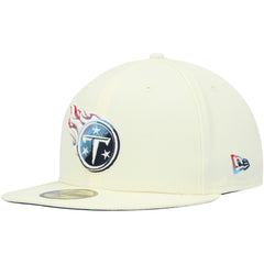 Chrome Color Dim 59FIFTY Fitted Hat - Tennessee Titans
