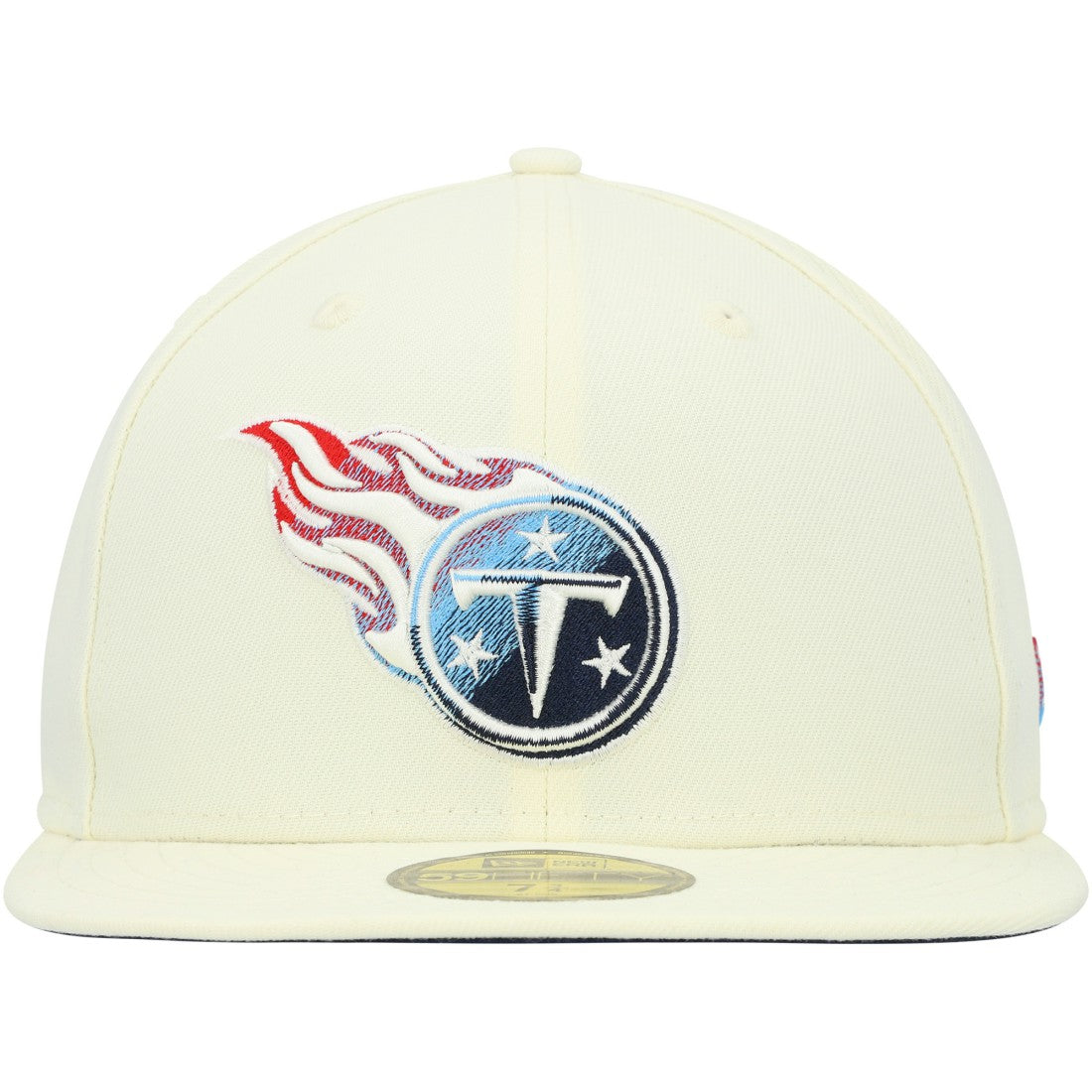 Chrome Color Dim 59FIFTY Fitted Hat - Tennessee Titans