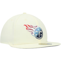 Chrome Color Dim 59FIFTY Fitted Hat - Tennessee Titans