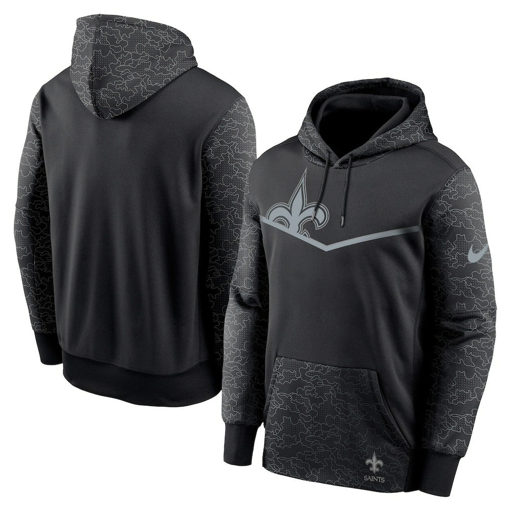 RFLCTV Chevron Pullover Hoodie - New Orleans Saints