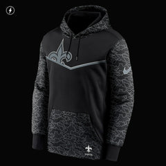 RFLCTV Chevron Pullover Hoodie - New Orleans Saints