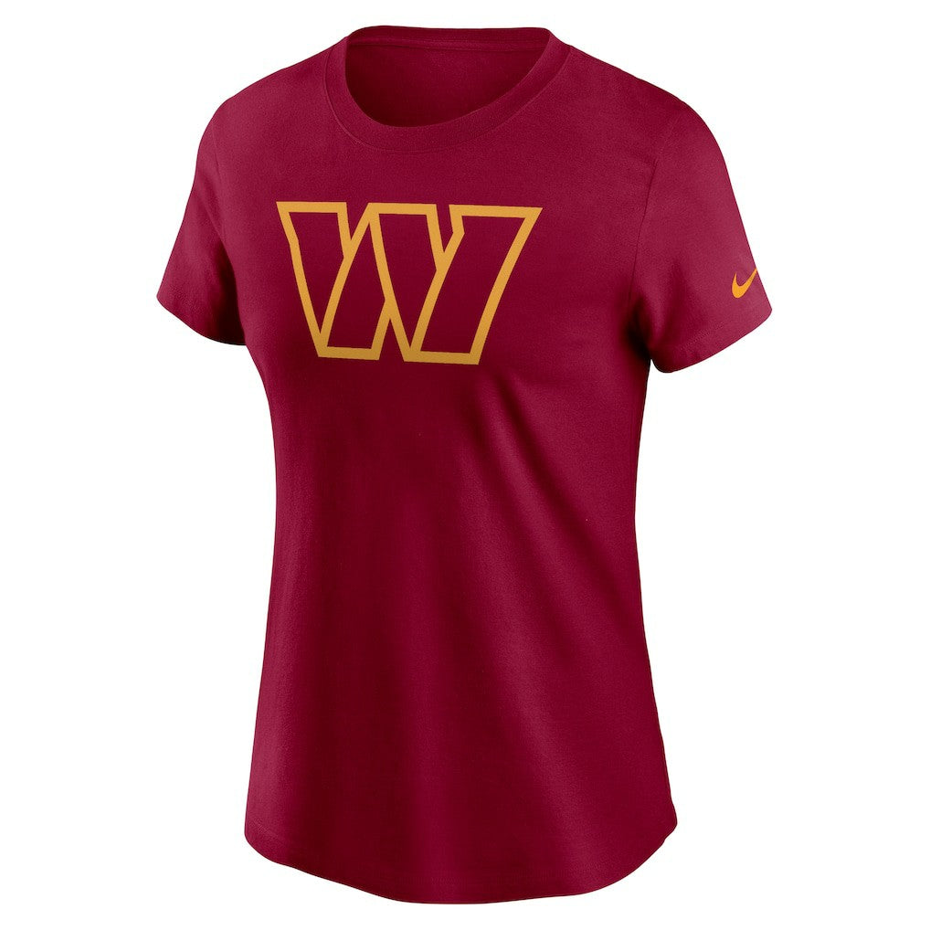 Women's Logo Cotton Essential T-Shirt - Washington Commanders
