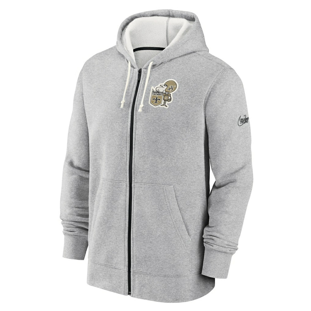 Historic Lifestyle Full-Zip Hoodie - New Orleans Saints