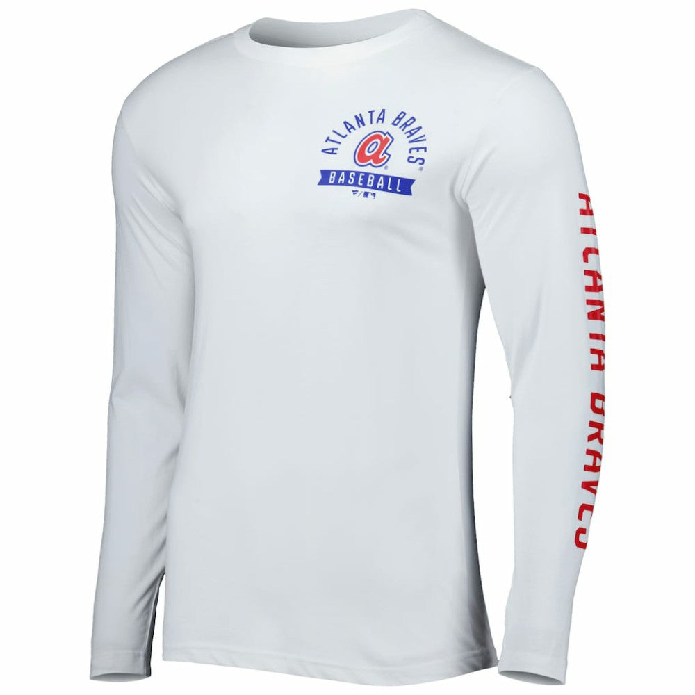 MLB Atlanta Braves Fanatics Pressbox Long Sleeve T-Shirt