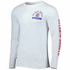 MLB Atlanta Braves Fanatics Pressbox Long Sleeve T-Shirt