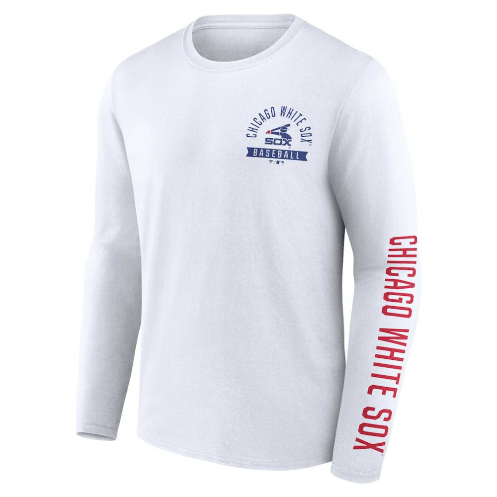 MLB Chicago White Sox Fanatics Pressbox Long Sleeve T-Shirt