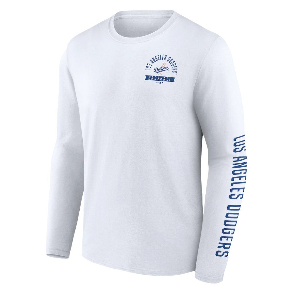 MLB Los Angeles Dodgers Fanatics Pressbox Long Sleeve T-Shirt