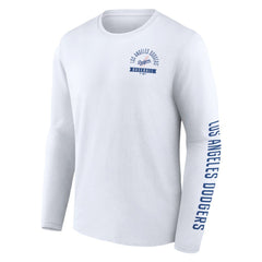 MLB Los Angeles Dodgers Fanatics Pressbox Long Sleeve T-Shirt