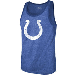 Jonathan Taylor  Majestic Threads Player Name & Number Tri-Blend Tank Top - Indianapolis Colts