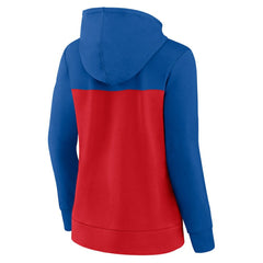MLB Chicago Cubs Fanatics Women's Take The Field Colorblocked Hoodie Full-Zip Jacket
