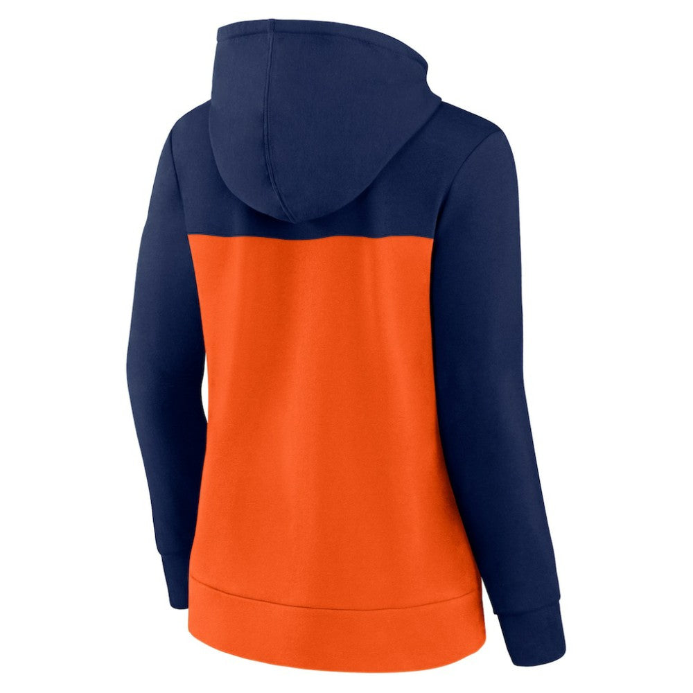 MLB Houston Astros Fanatics Women's Take The Field Colorblocked Hoodie Full-Zip Jacket