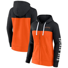 MLB San Francisco Giants Fanatics Women's Take The Field Colorblocked Hoodie Full-Zip Jacket