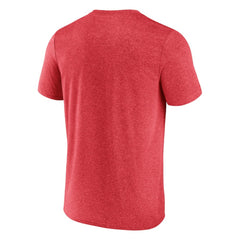 NHL Heathered Red Washington Capitals Fanatics Prodigy Performance T-Shirt