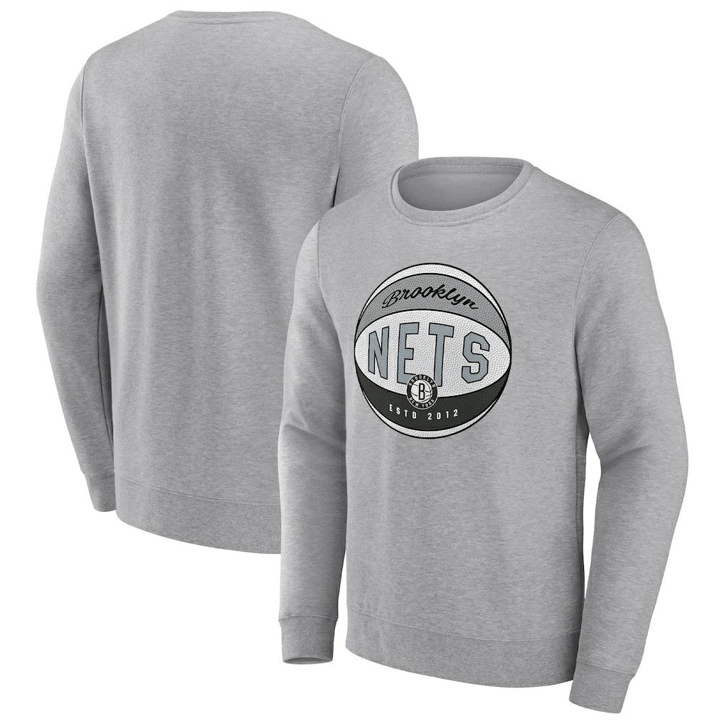 NBA Brooklyn Nets True Classics Vint Pullover Sweatshirt