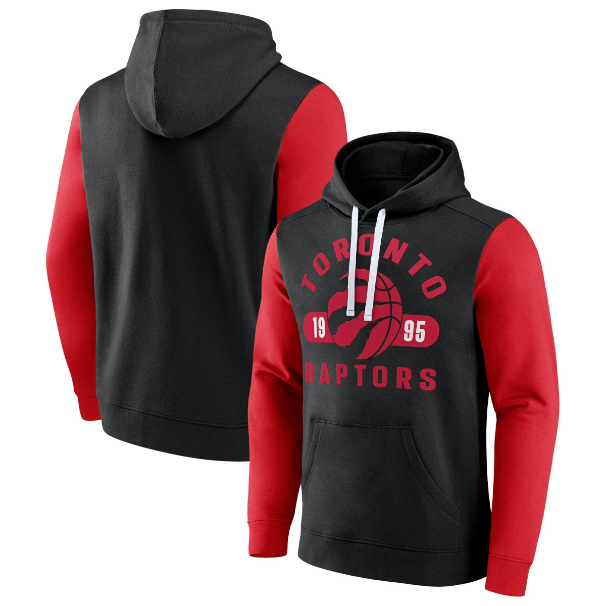 NBA Toronto Raptors Attack Colorblock Pullover Hoodie