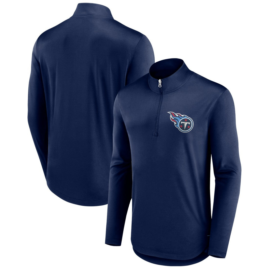 Tough Minded Quarter-Zip Top - Tennessee Titans