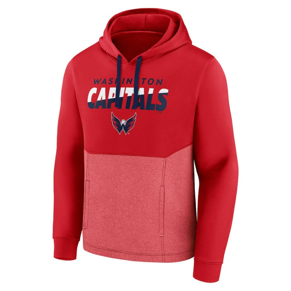 NHL Red Washington Capitals Fanatics Slash Attack Pullover Hoodie