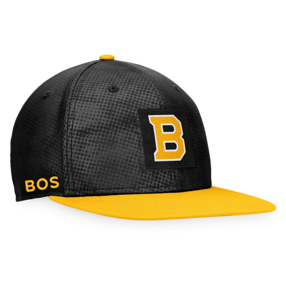 NHL Black/Gold Boston Bruins Fanatics Authentic Pro Alternate Logo Snapback Hat