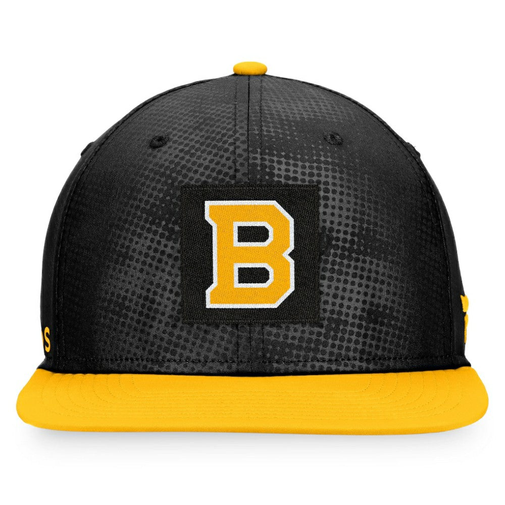 NHL Black/Gold Boston Bruins Fanatics Authentic Pro Alternate Logo Snapback Hat