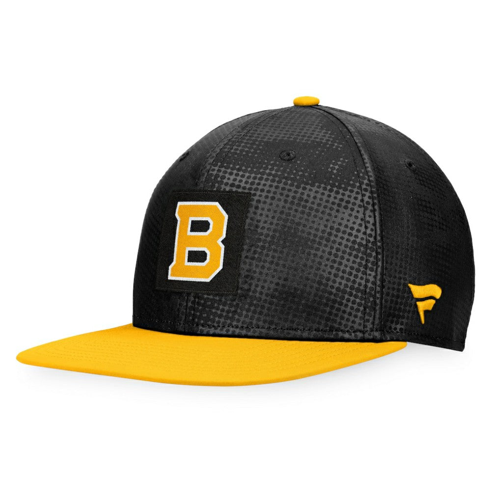 NHL Black/Gold Boston Bruins Fanatics Authentic Pro Alternate Logo Snapback Hat