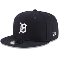MLB Detroit Tigers New Era Logo Team Color 9FIFTY Snapback Hat