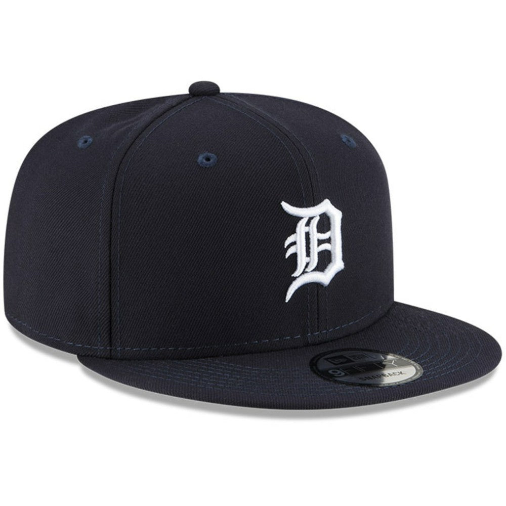 MLB Detroit Tigers New Era Logo Team Color 9FIFTY Snapback Hat
