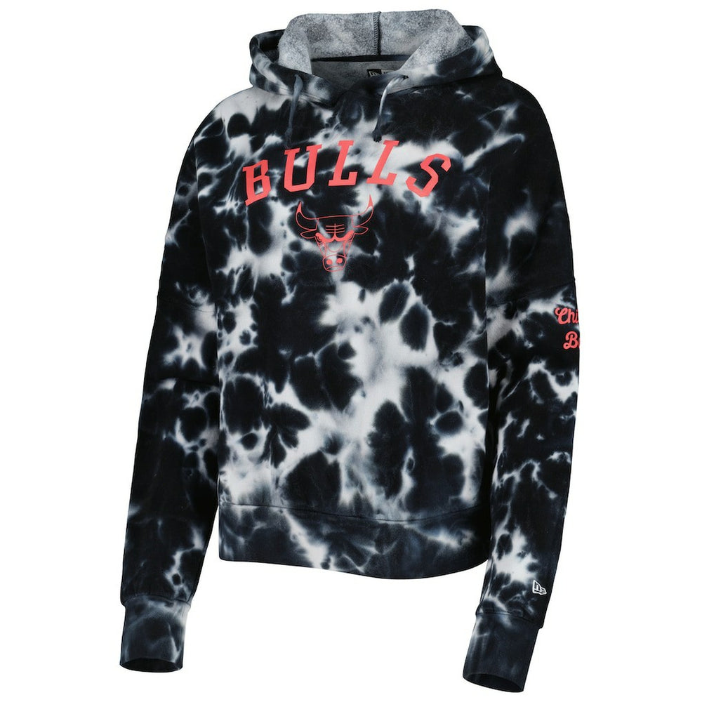 NBA Chicago Bulls Women's Brushed Cotton Tie-Dye Pullover Hoodie sale