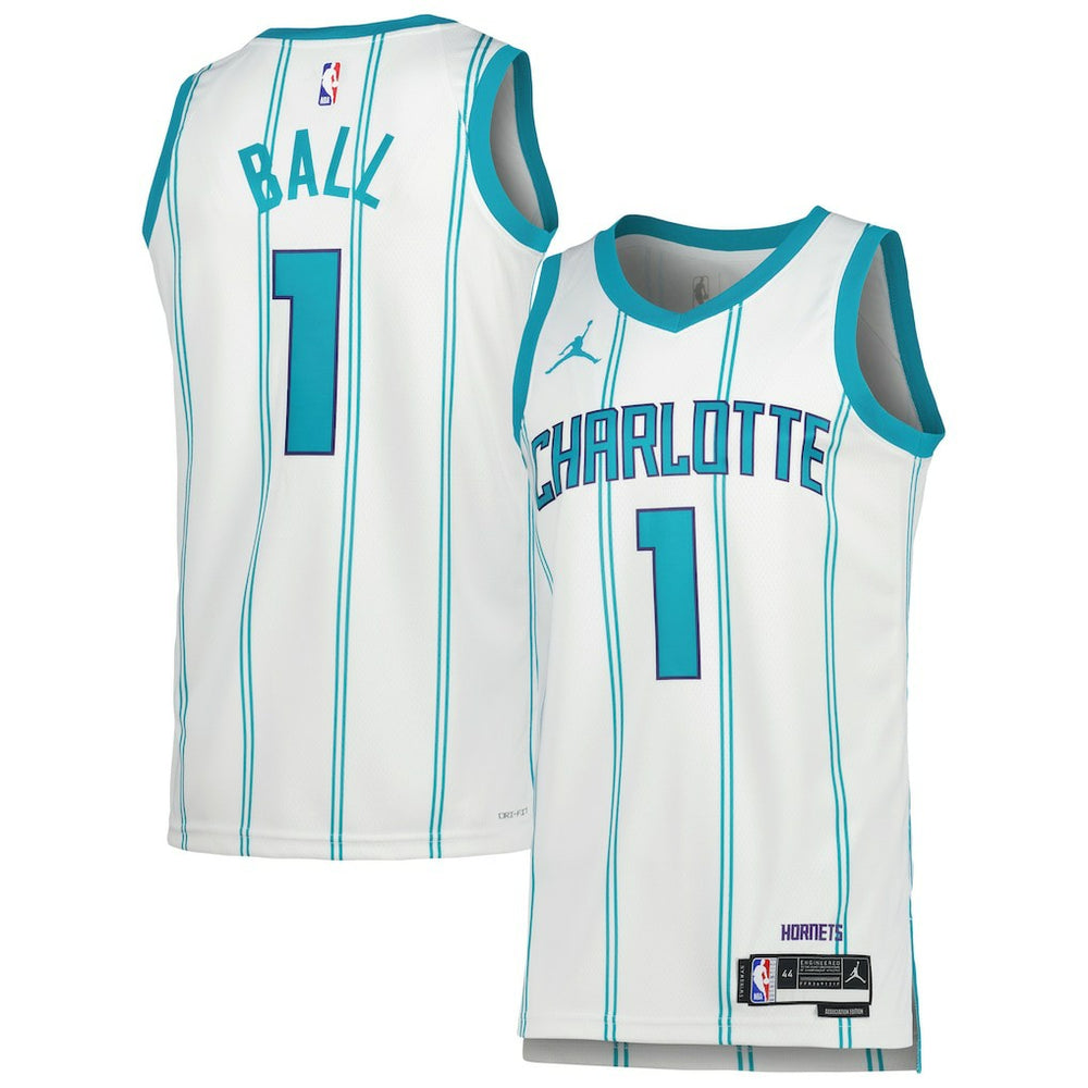 NBA LaMelo Ball Charlotte Hornets Jordan Brand Unisex Swingman Jersey