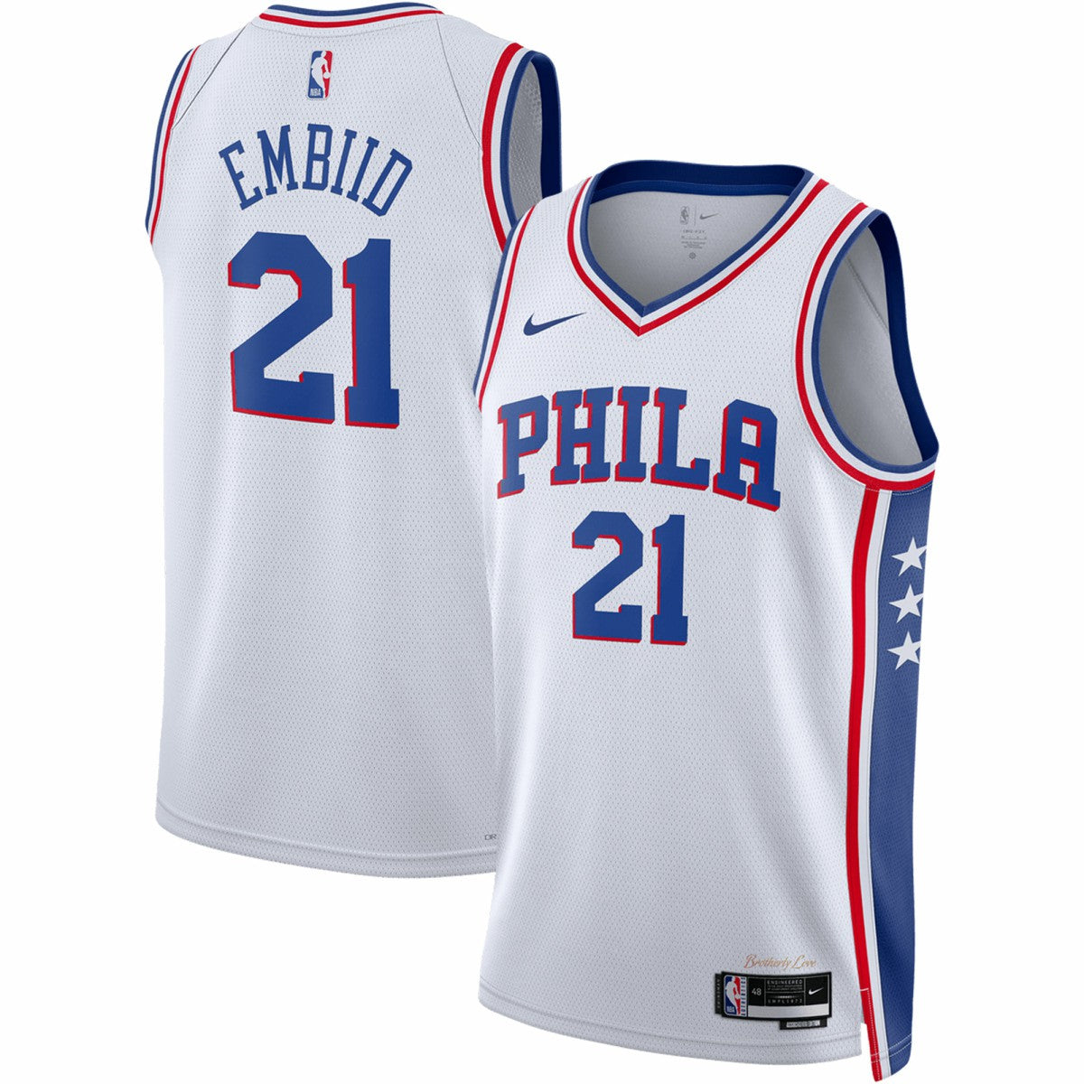 NBA Joel Embiid Philadelphia 76ers Unisex Swingman Jersey