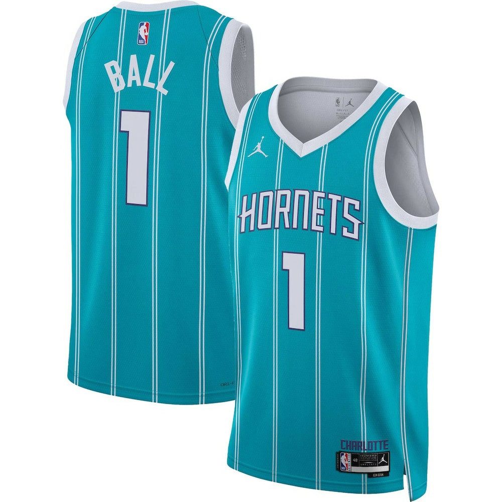 NBA LaMelo Ball Charlotte Hornets Jordan Brand Unisex Swingman Jersey