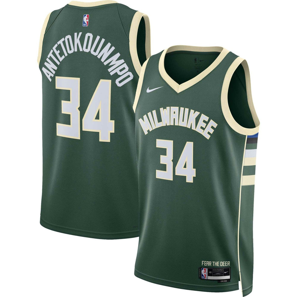 NBA Giannis Antetokounmpo Milwaukee Bucks Unisex Swingman Jersey