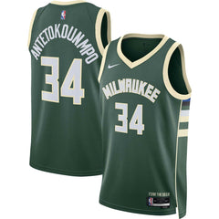 NBA Giannis Antetokounmpo Milwaukee Bucks Unisex Swingman Jersey