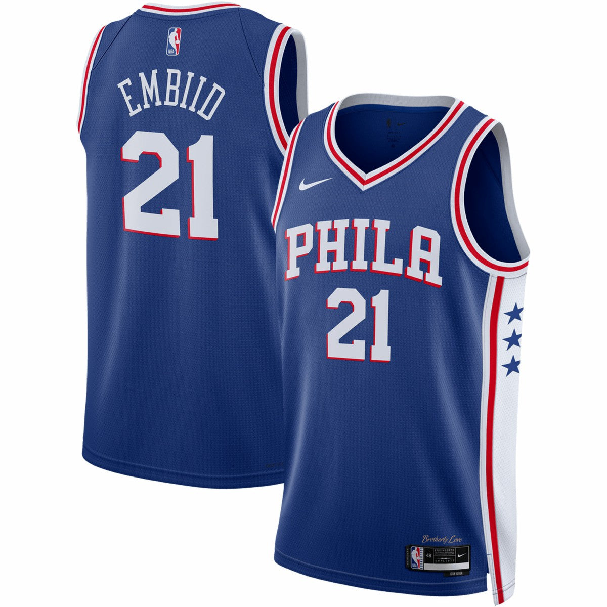 NBA Joel Embiid Philadelphia 76ers Unisex Swingman Jersey