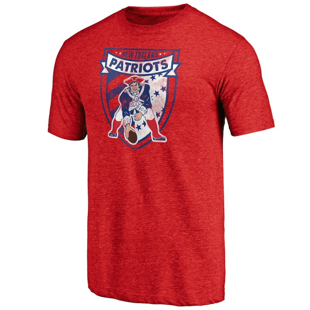 Hometown Collection The Shield Tri-Blend T-Shirt - New England Patriots