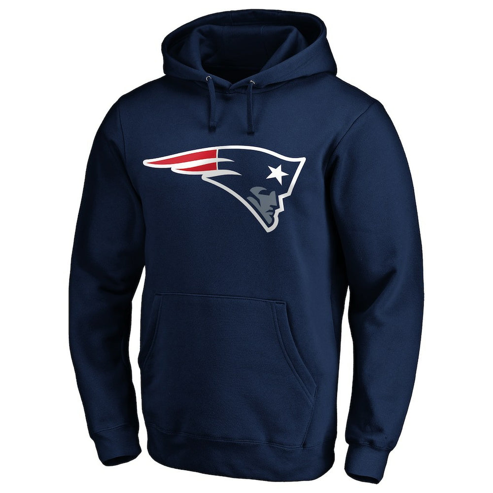 Primary Logo Fitted Pullover Hoodie - New England Patriots