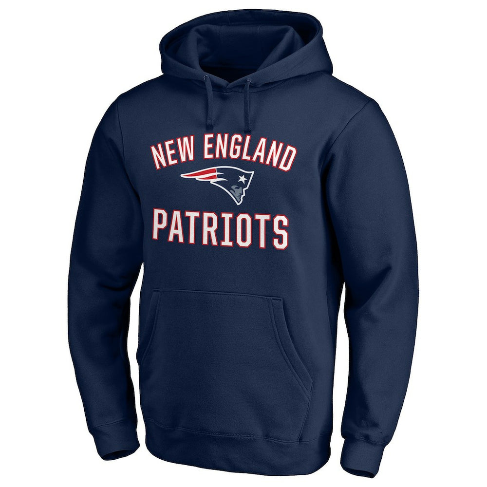 Victory Arch Team Fitted Pullover Hoodie - New England Patriots