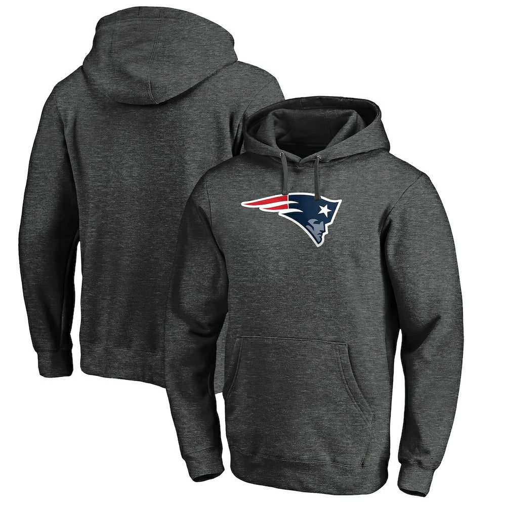 Primary Logo Fitted Pullover Hoodie - New England Patriots
