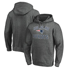Victory Arch Team Fitted Pullover Hoodie - New England Patriots