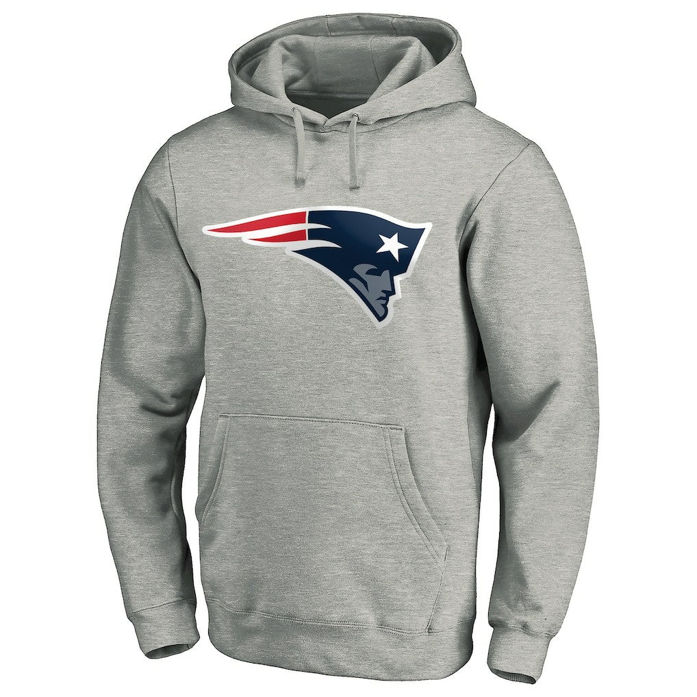 Primary Logo Fitted Pullover Hoodie - New England Patriots